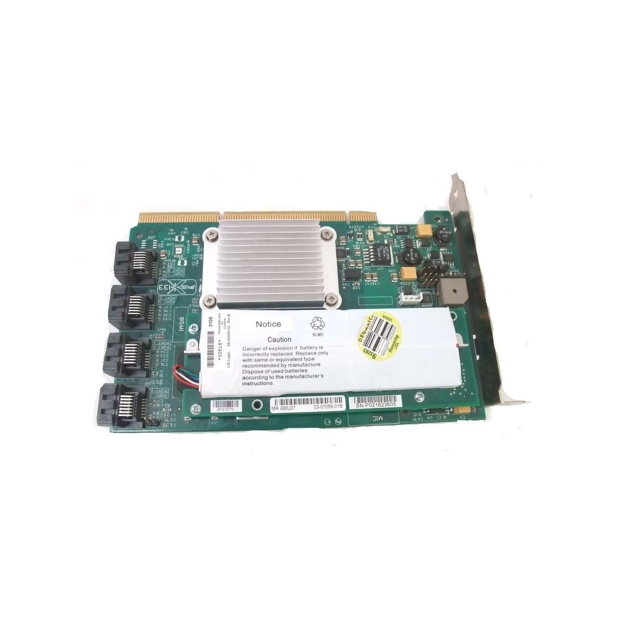 LSI 300-8X MEGARAID SATA KONTROLER L3-01058-01B