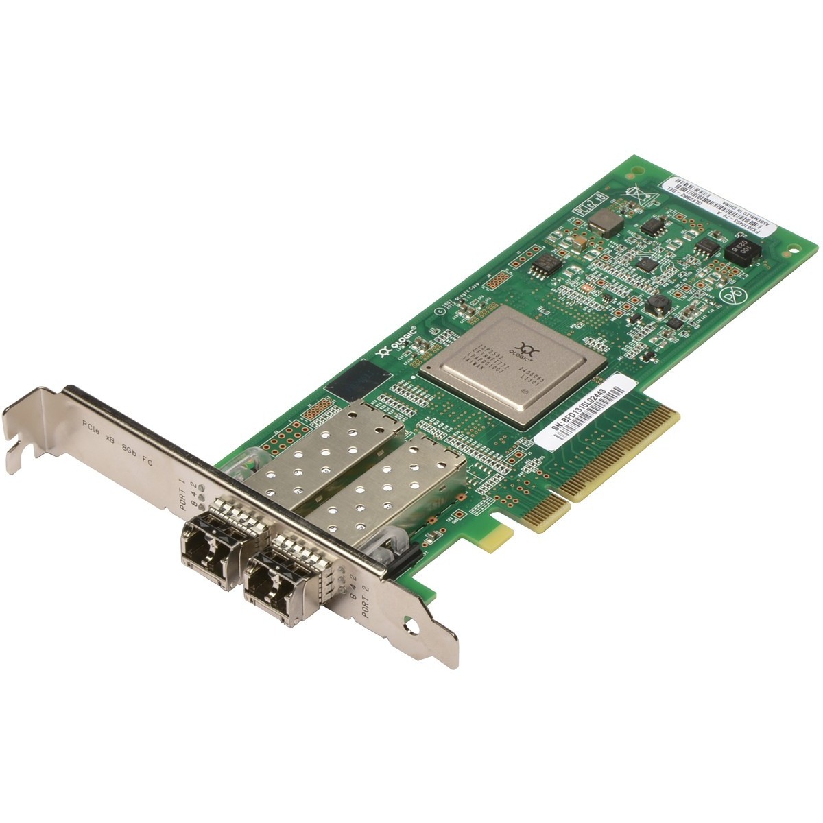 NETAPP QLOGIC QLE2562 2x8GB 2xGBIC FC 111-00779