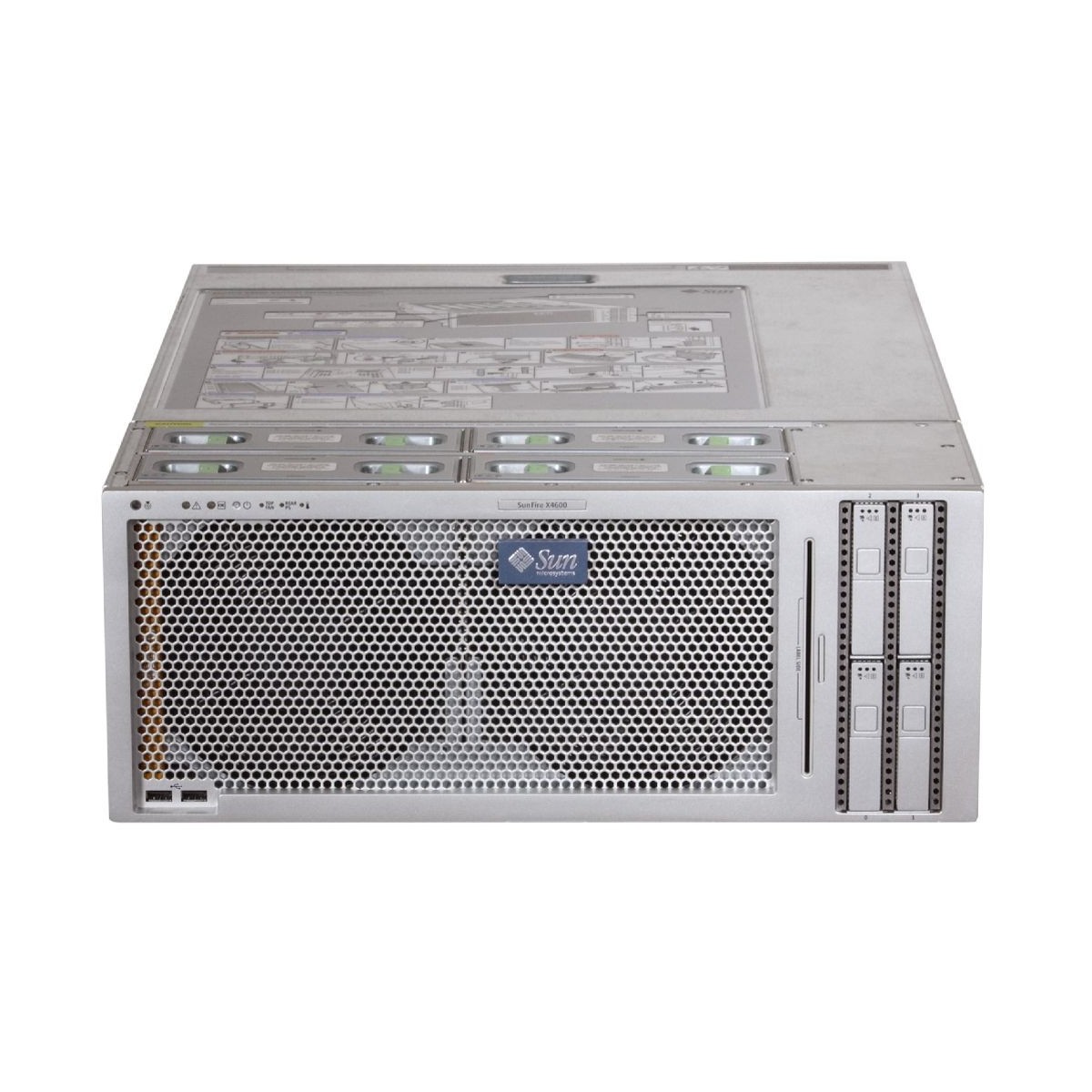 SUNFIRE X4600 4x2.8DC/32GB/0HDD/DVD/4xPSU