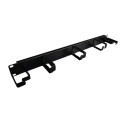 UNIWERSALNY ORGANIZER KABLI 1U DO SZAFY RACK 19'' 5xUCHWYT