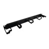 UNIWERSALNY ORGANIZER KABLI 1U DO SZAFY RACK 19'' 5xUCHWYT