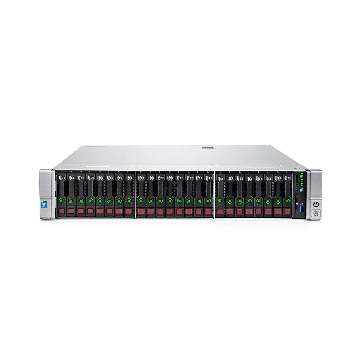 HPE DL380 GEN9 E5-2620v3 64GB 2x600GB SAS 2xPSU P440AR RAID ILO4 STD