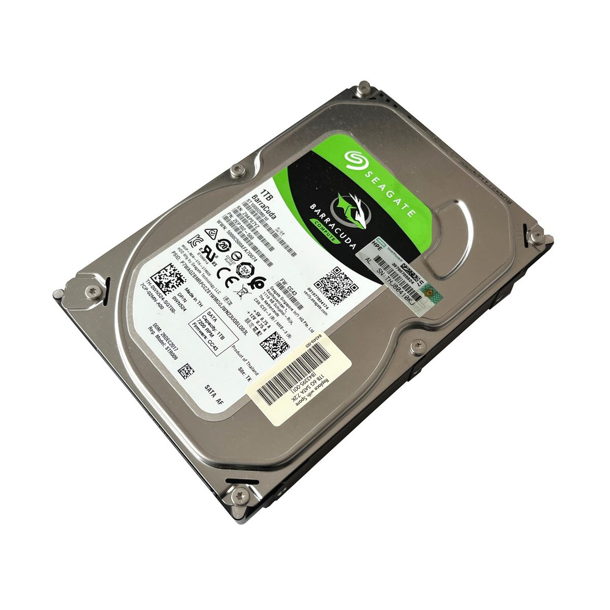 DYSK DELL SEAGATE 1TB SATA 6G 7.2K 3,5 ST1000DM010 1EP102-500 0WN524