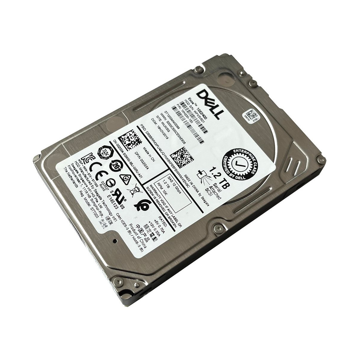 DYSK SEAGATE DELL EXOS 10E2400 1.2TB SAS 12G 10K 2,5 0G2G54 1XH230-150