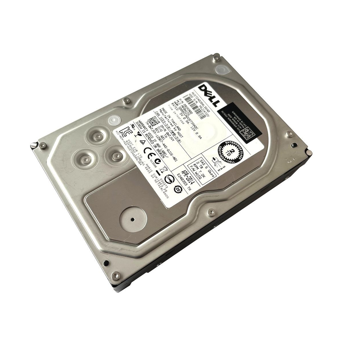 DYSK DELL HGST 2TB SAS 6G 7.2K 3,5 HUS724020ALS640 0B26900 0WTJVY 09WHW9
