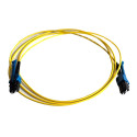ŚWIATŁOWÓD HUBER+SUHNER LSFH SINGLEMODE 2x9/125 DUPLEX ITU G657.A2 1M