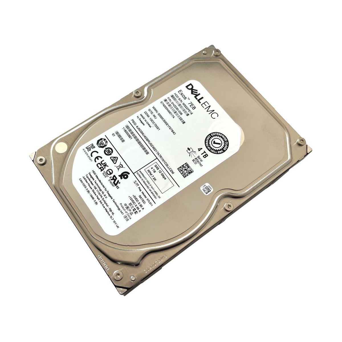 DYSK DELL EXOS 7E8 4TB SAS 12G 7.2K 3,5 ST4000NM017A 2HZ230-036
