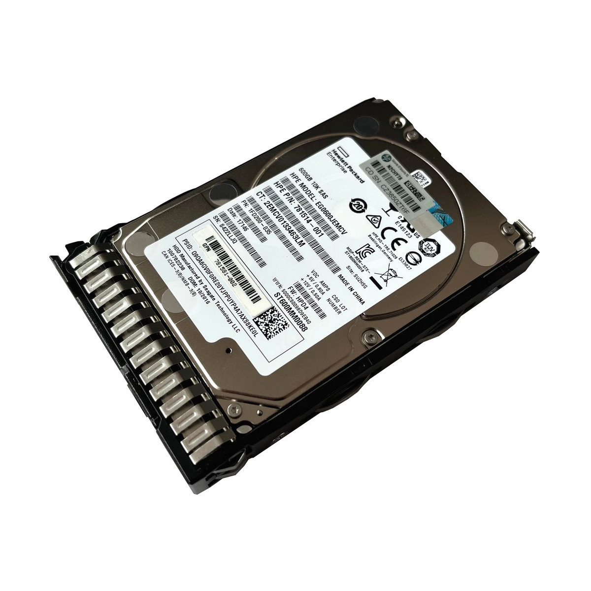 DYSK HPE SEAGATE 600GB SAS 12G 10K 2,5 RAMKA EG0600JEMCV 781514-001