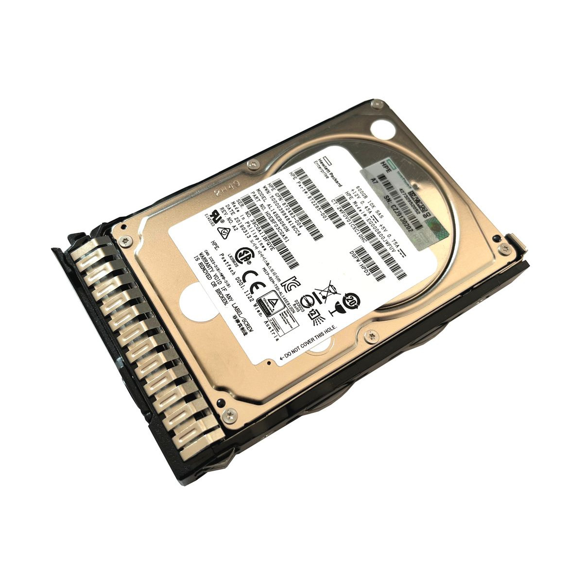 DYSK HPE 600GB SAS 12G 10K 2,5 RAMKA EG000600JWFUV 872483-004 872285-001
