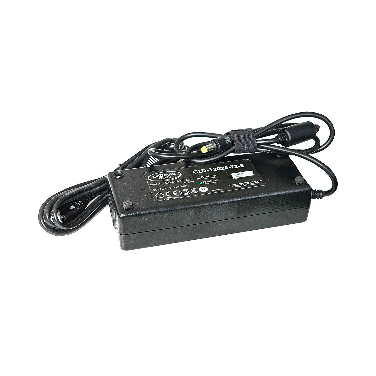 ZASILACZ ŁADOWARKA CELLVIA 24V 5A 120W CLD-12024-T2-E KABEL ZASILAJĄCY