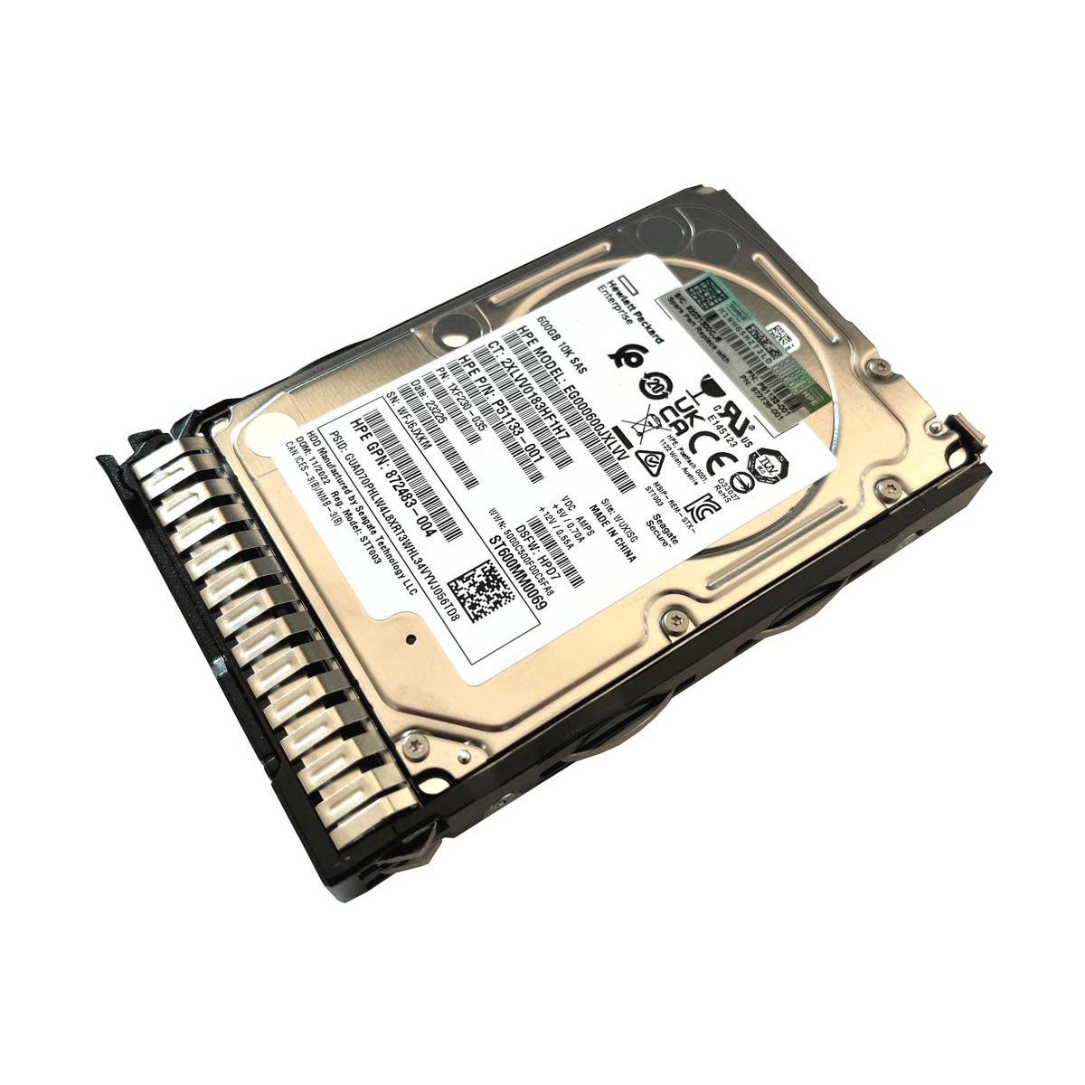 DYSK HPE SEAGATE 600GB SAS 12G 10K 2,5 RAMKA EG000600JXLVV P51133-001