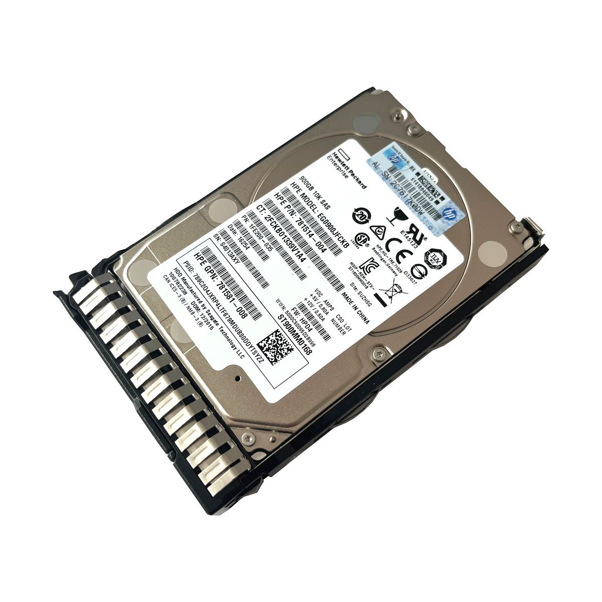 DYSK HPE SEAGATE 900GB SAS 6G 10K 2,5 RAMKA EG0900JFCKB 781514-004