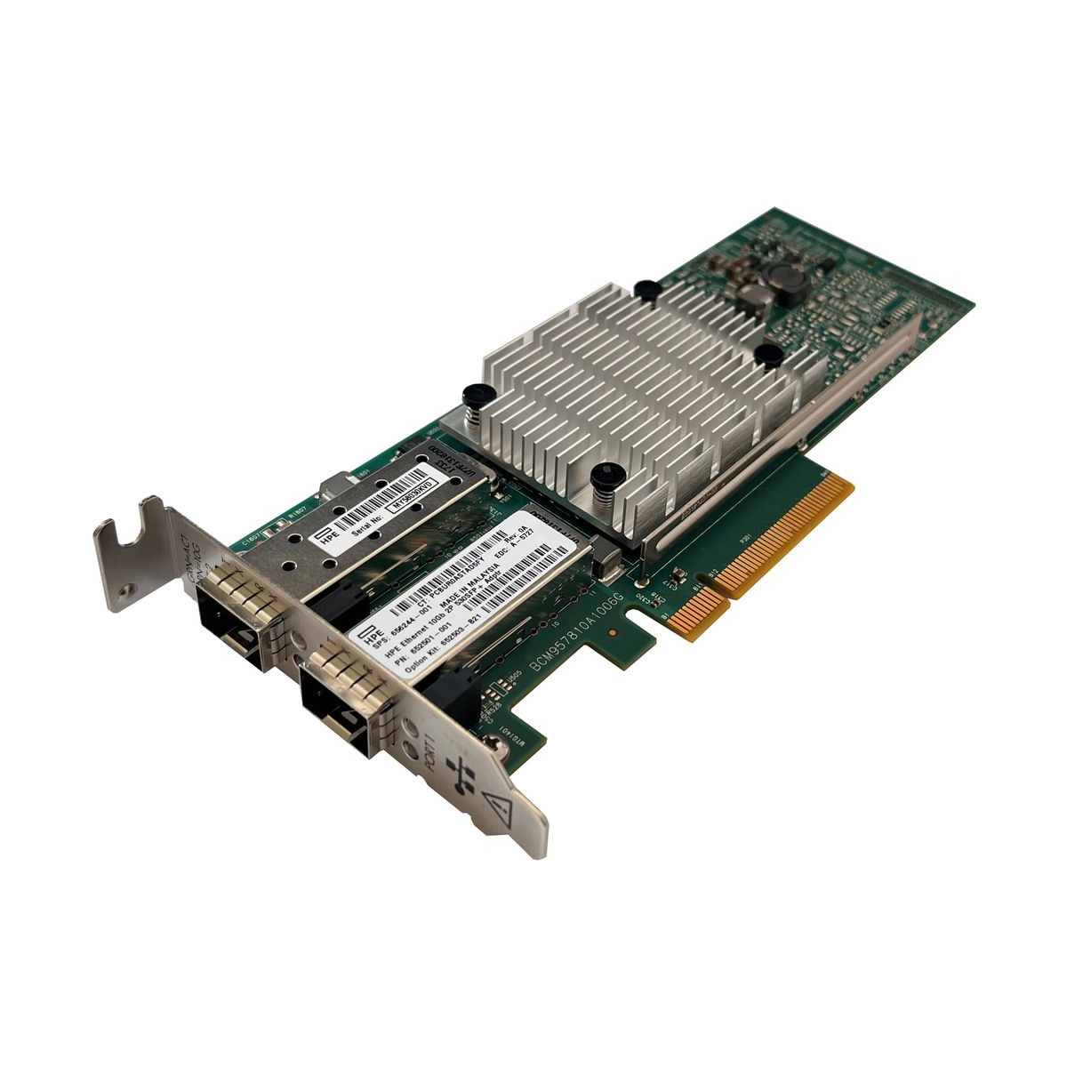 KARTA SIECIOWA HP 530SFP+ 2x10GB SFP+ PCI-E LOW 656244-001 652501-001