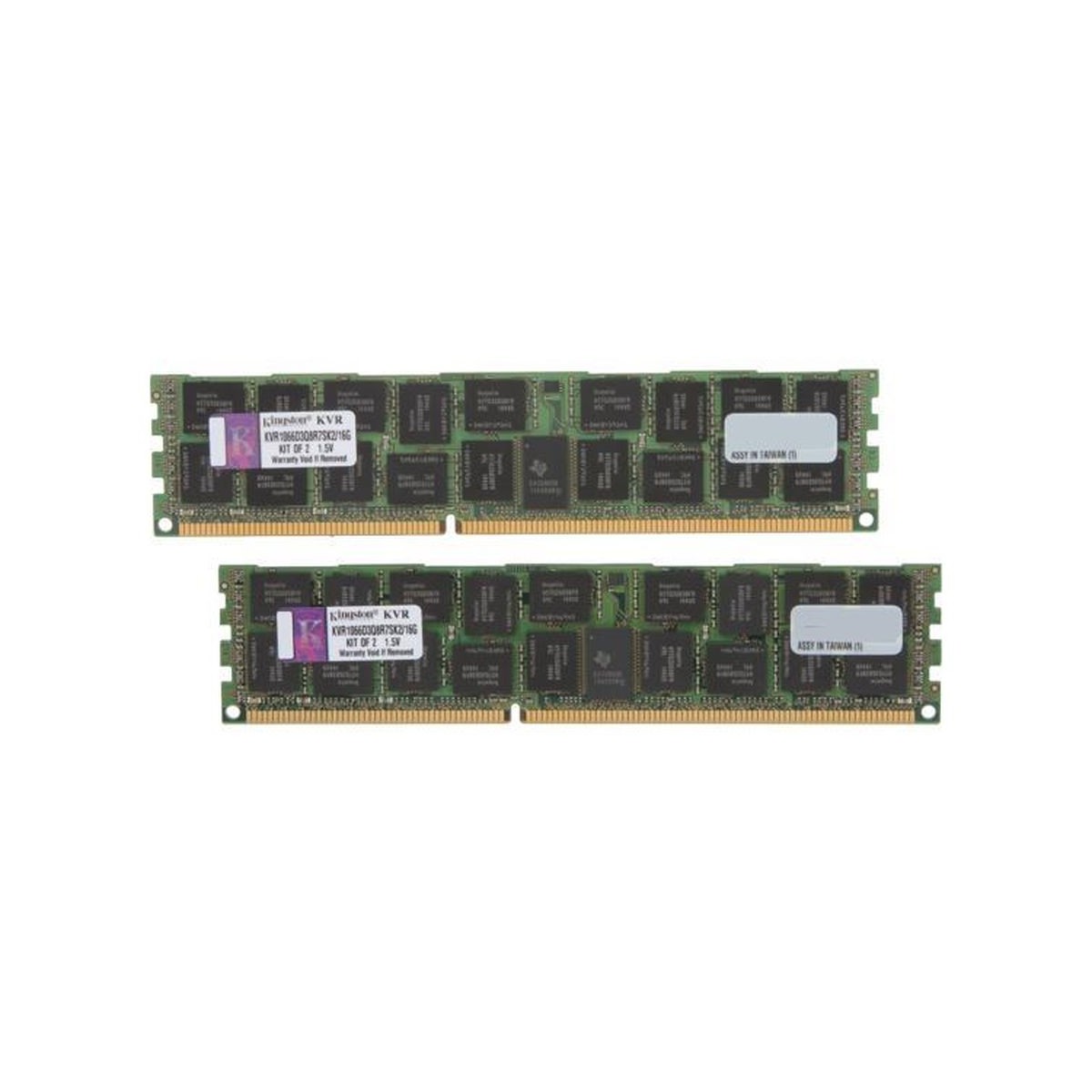 KINGSTON 16GB 2x8GB DDR3 PC3-8500 ECC REG