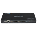 UNIWERSALNA STACJA DOKUJACA PROKORD 65W DUAL USB C 4K 2xHDMI 2xUSB ZASILACZ