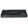 UNIWERSALNA STACJA DOKUJACA PROKORD 65W DUAL USB C 4K 2xHDMI 2xUSB ZASILACZ