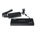 UNIWERSALNA STACJA DOKUJACA PROKORD 65W DUAL USB C 4K 2xHDMI 2xUSB ZASILACZ