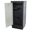SZAFA DO BIURA iEYE GENERAL 2xPÓŁKA LISTWA PDU PODŚWIETLENIE 600x530x133MM
