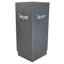 SZAFA DO BIURA iEYE GENERAL 2xPÓŁKA LISTWA PDU PODŚWIETLENIE 600x530x133MM