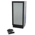 SZAFA DO BIURA iEYE GENERAL 2xPÓŁKA LISTWA PDU PODŚWIETLENIE 600x530x133MM