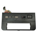 FRONT PANEL OBUDOWA TAKE ME LENS 400W SIMPLE 2xUSB 2xAUDIO LED POWER