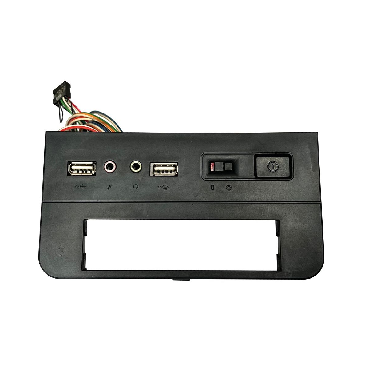 FRONT PANEL OBUDOWA TAKE ME LENS 400W SIMPLE 2xUSB 2xAUDIO LED POWER