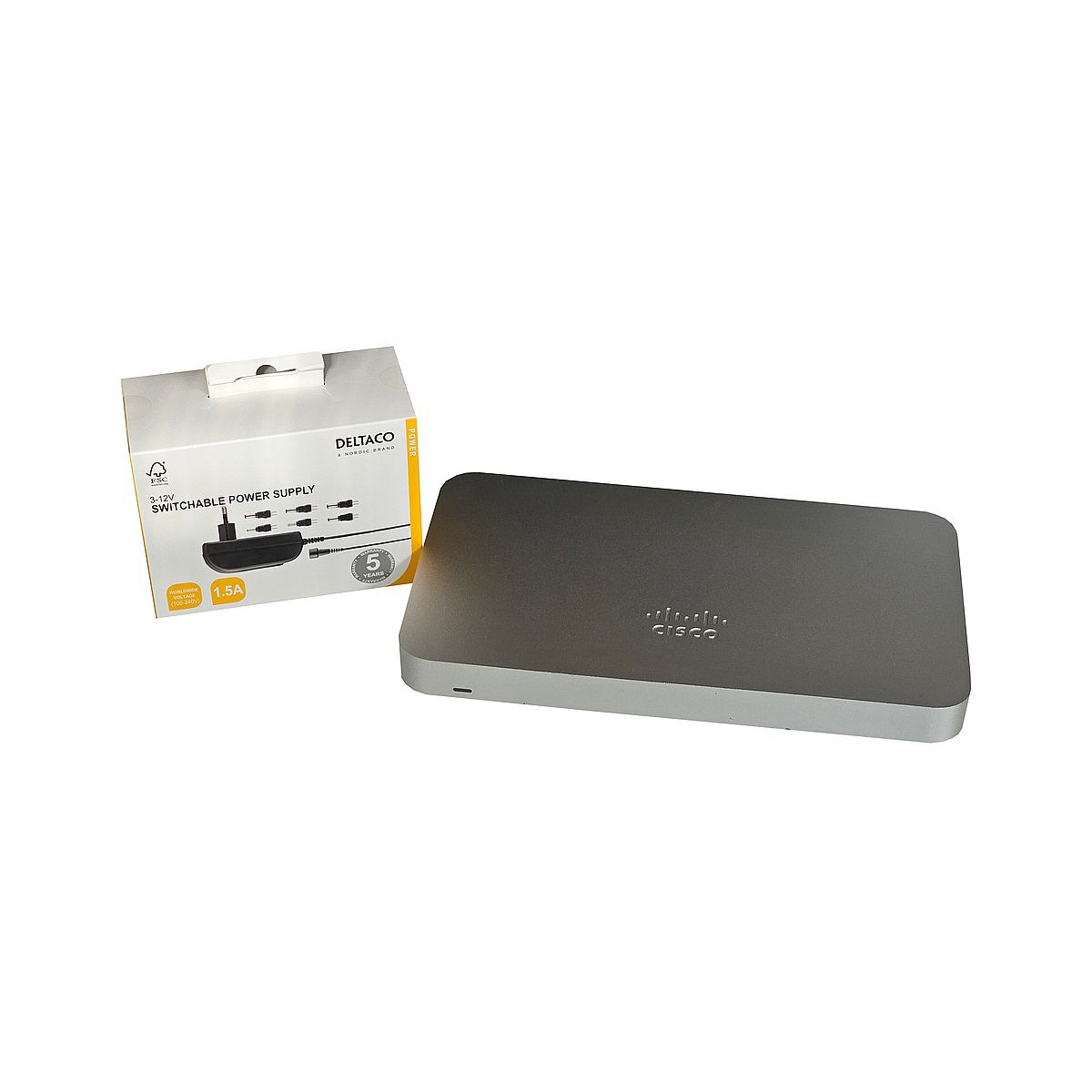CISCO MERAKI MX64-HW CLOUD MANAGED FIREWALL 802.11ac 1xWAN 4xLAN 1GB VLAN