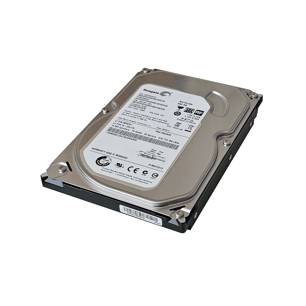 DYSK LENOVO 500GB SATA 7.2K 3,5 ST500DM002 45K0629 1BD142-541