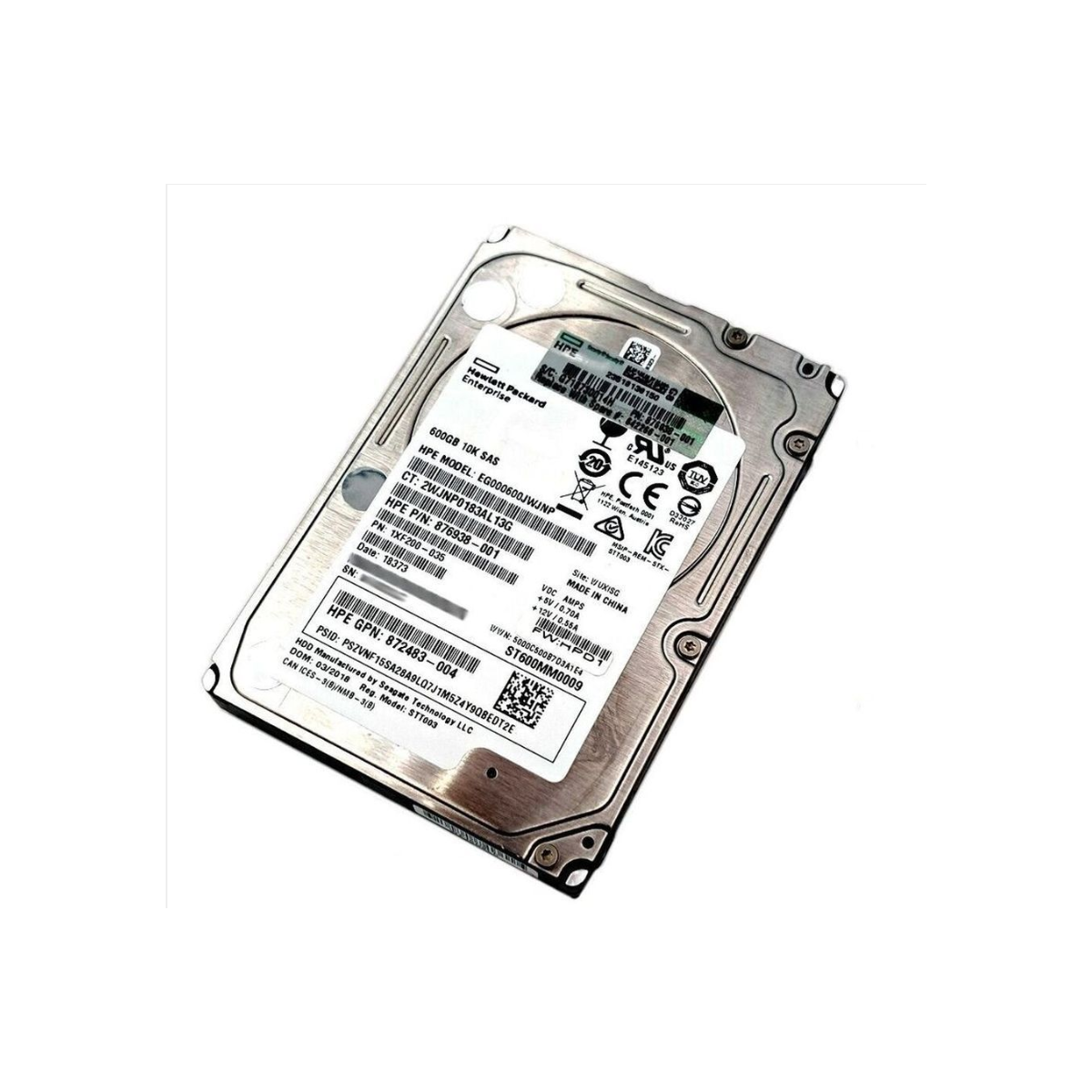 DYSK HP SEAGATE 600GB SAS 12G 10K 2,5 ST600MM0009 876938-001 1XF200-035
