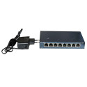 BIURKOWY SWITCH TP-LINK 8x1GB TL-SG108 ZASILACZ