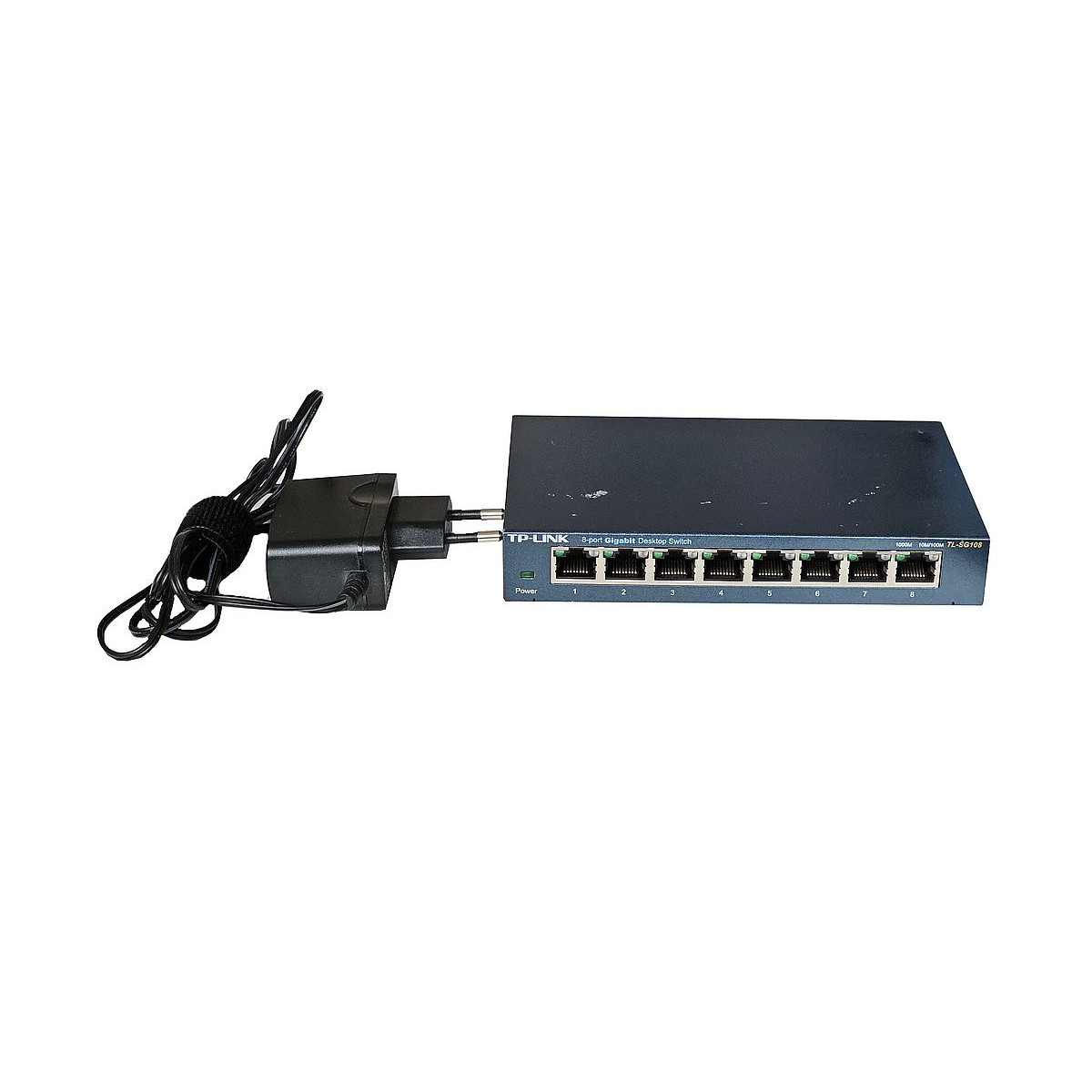 BIURKOWY SWITCH TP-LINK 8x1GB TL-SG108 ZASILACZ