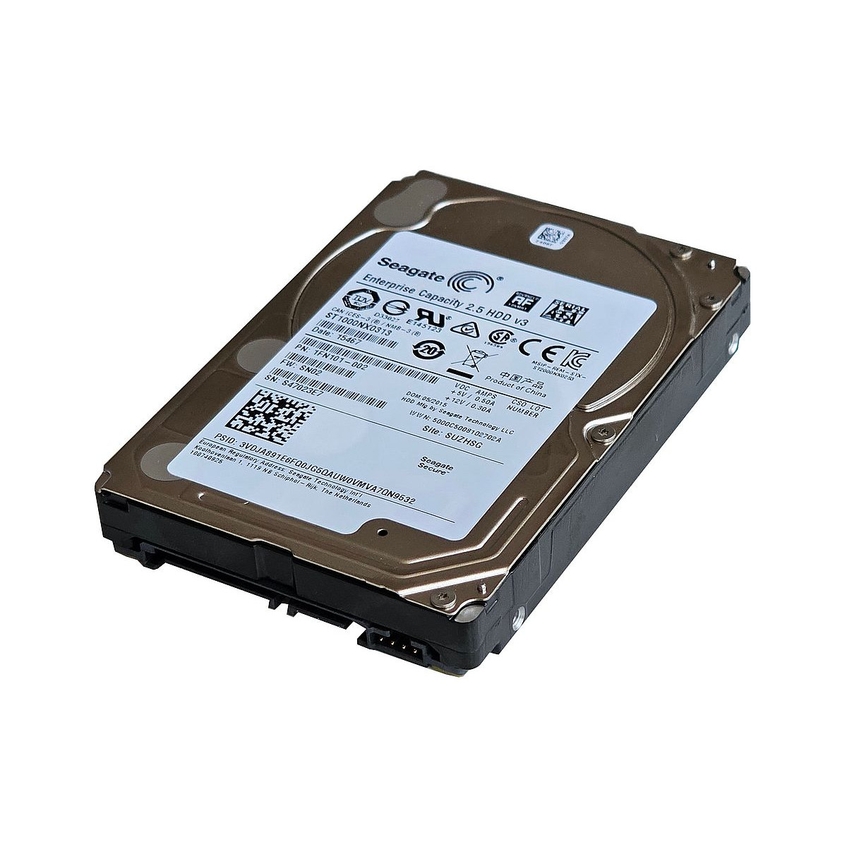 DYSK SEAGATE 1TB SATA ST1000NX0313 7.2K 6G 2,5 1FN101-002
