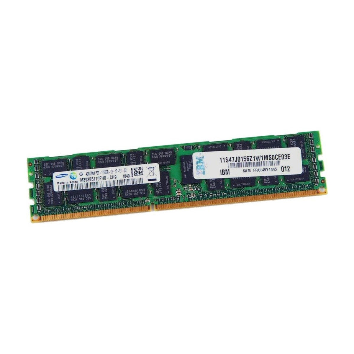 PAMIEC IBM 4GB 2Rx4 PC3-10600R 49Y1445