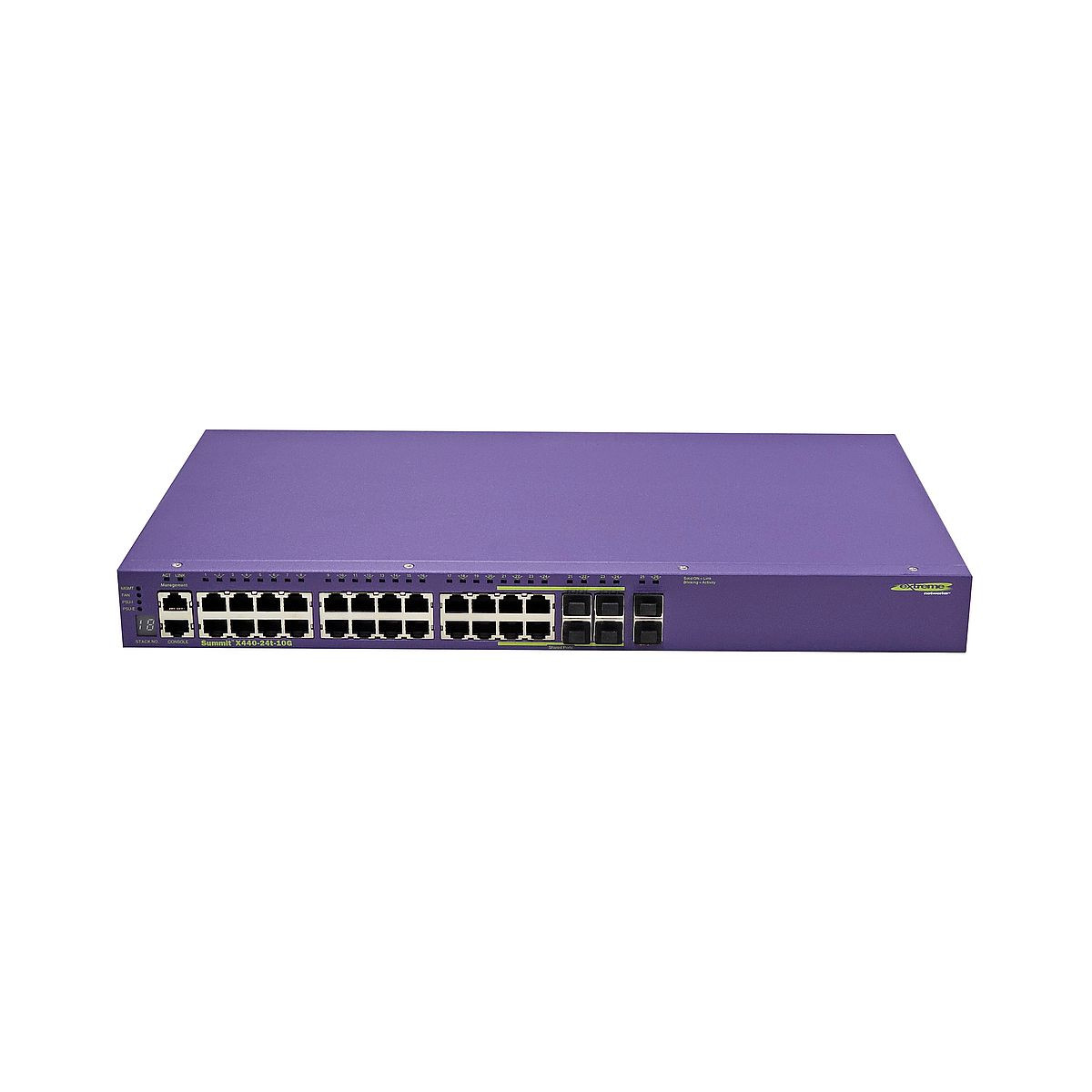 SWITCH EXTREME NETWORKS SUMMIT X440-24T-10G 24x1GB 4xSFP 2x10GB SFP+ VLAN