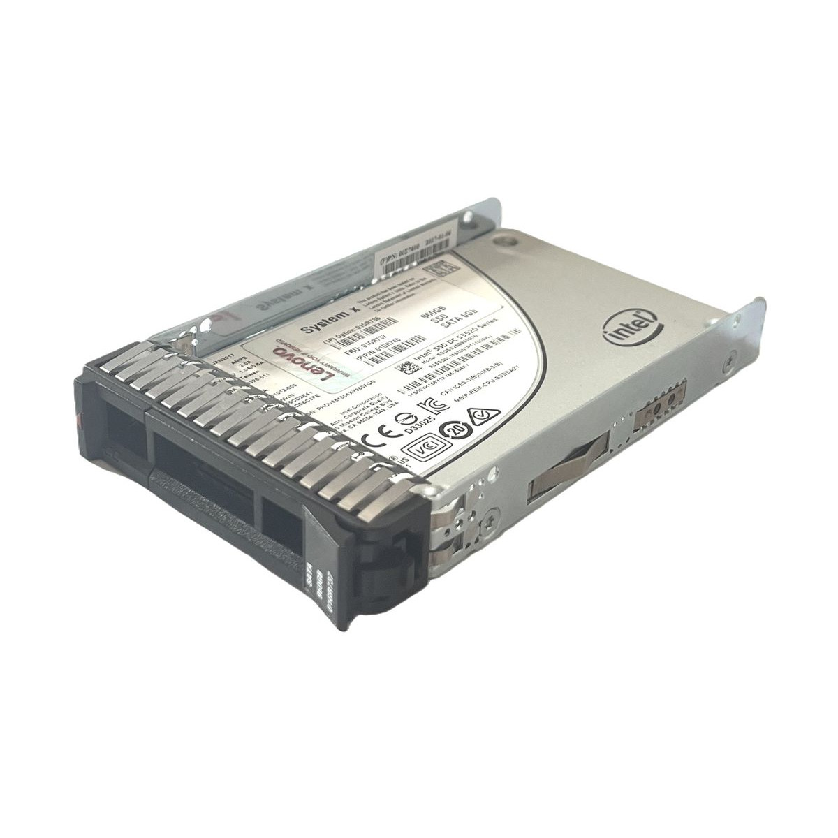 DYSK INTEL LENOVO 960GB SSD SATA 6G 2,5 RAMKA 01GR736 01GR737