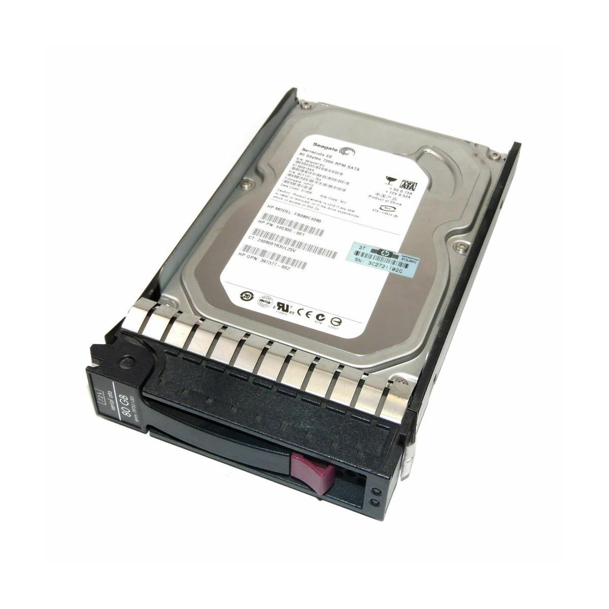 DYSK HP BARRACUDA 80GB SATA 7.2K 3,5 407525-001