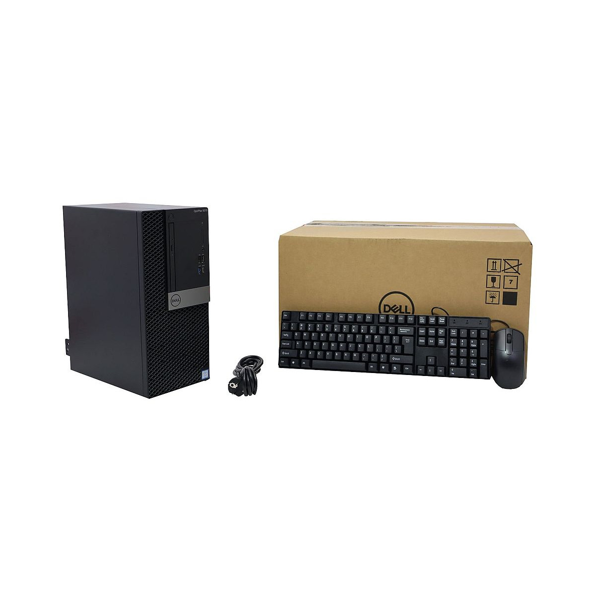 KOMPUTER DELL 5070 TOWER 3GHZ 6-CORE i5-8500 8GB 256GB NVMe GT730 2GB W11