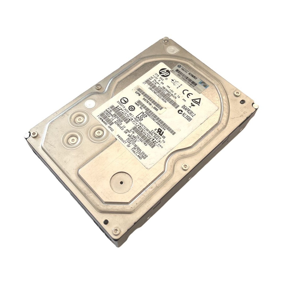DYSK HP 3TB SAS 6G 7.2K 3,5 GEN8 GEN9 MB3000FBUCN 638521-002 507618-005
