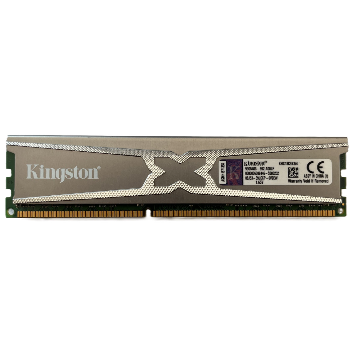 PAMIĘĆ RAM KINGSTON HYPERX 4GB DDR3 1866MHz DIMM NON-ECC KHX18C9X3/4