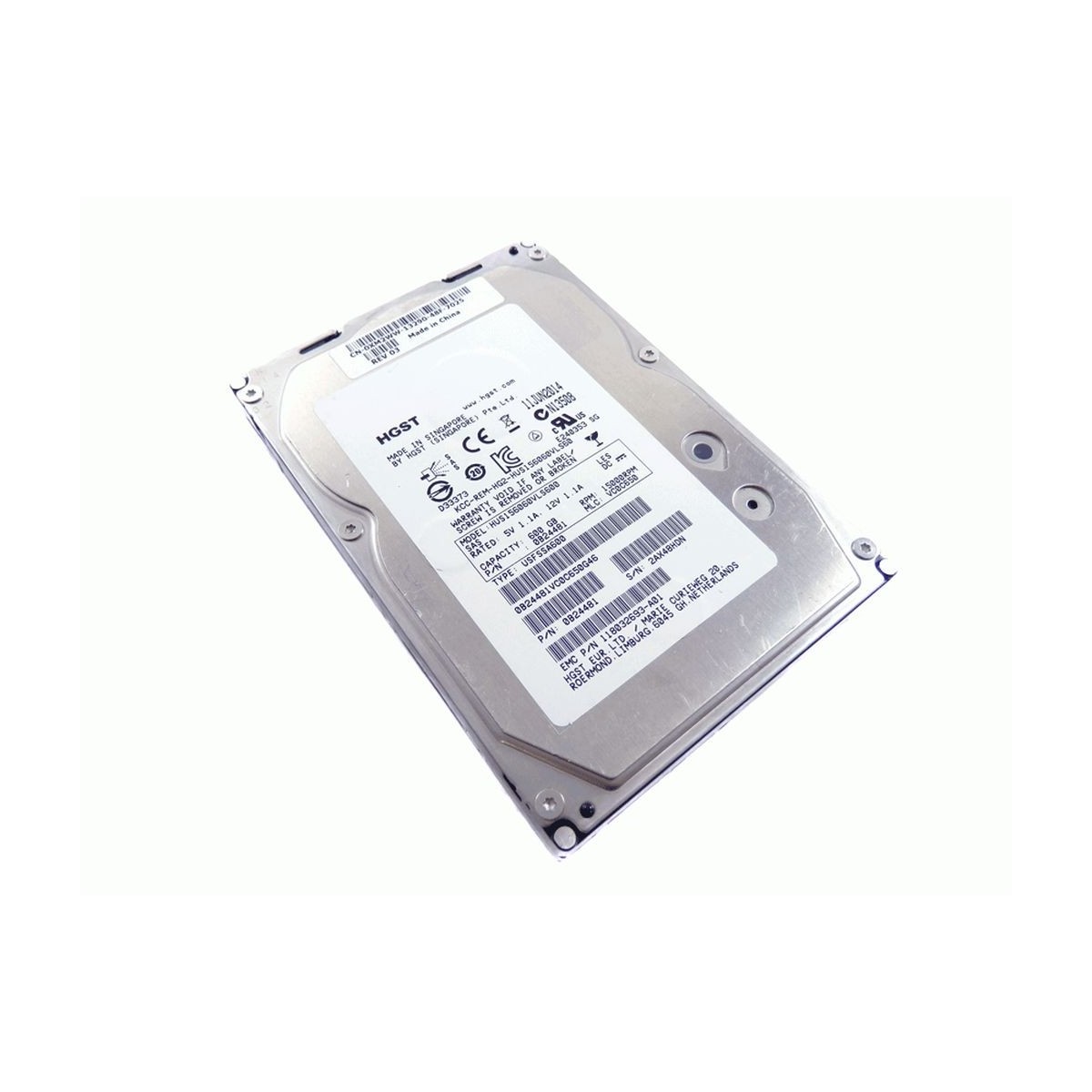 DYSK EMC HITACHI 600GB SAS 15K 6G 3,5 118032693