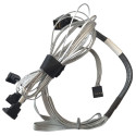 KABEL SUPERMICRO MINISAS HD 4xSATA 1xSFF-8643 1x10PIN 80CM CBL-00129-01-A-R