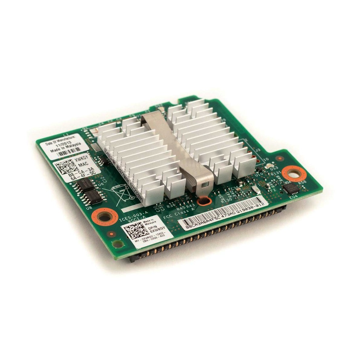 DELL INTEL X520-DA2 10GB BLADE DAUGHTERCARD 0XWKGY