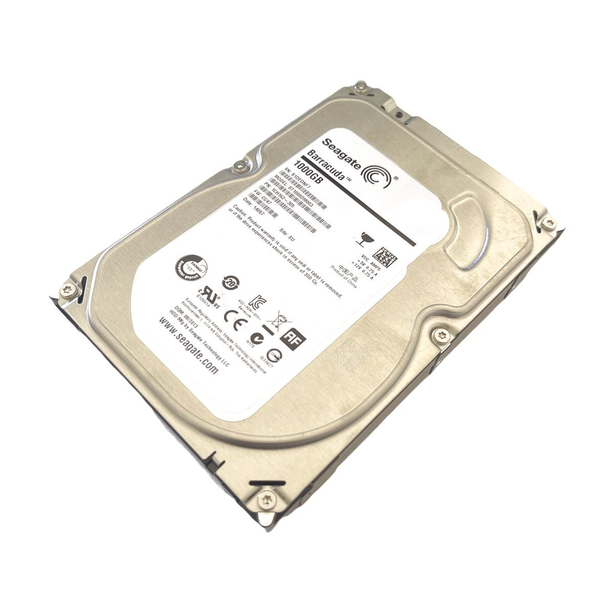 DYSK SEAGATE 1TB SATA 6G 7.2K 3,5 ST1000DM003 1CH162-305