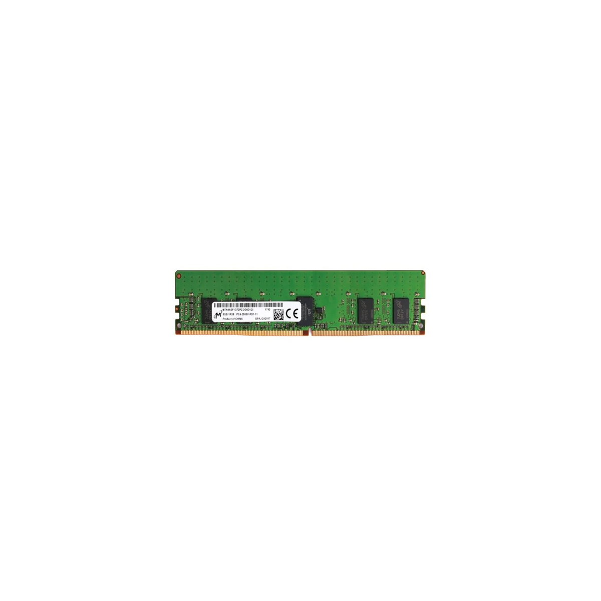 PAMIĘĆ MICRON 8GB 1Rx8 PC4-2666V ECC REG MTA9ASF1G72PZ-2G6D1QI
