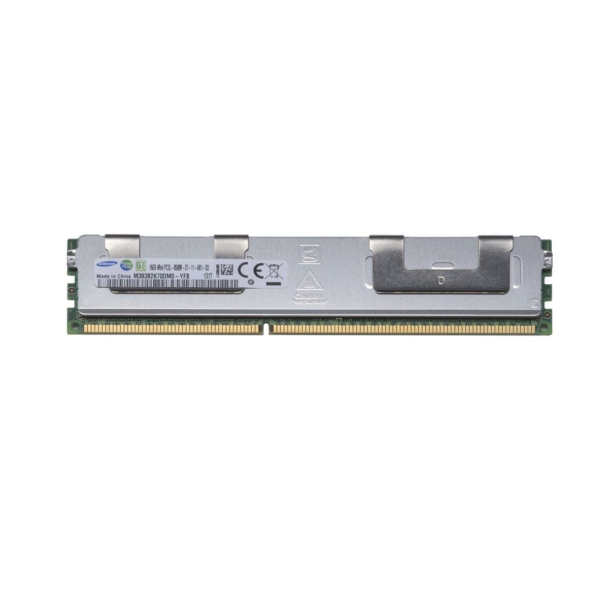 SAMSUNG 16GB 4Rx4 PC3L-8500R M393B2K70DM0-YF8