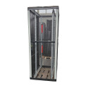 DUŻA SZAFA RACK SERWEROWA ENOC 19'' 42U 800x1200 2xKLUCZ SZYNY ZŁOŻONA