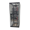 DUŻA SZAFA RACK SERWEROWA ENOC 19'' 42U 800x1200 2xKLUCZ SZYNY ZŁOŻONA