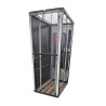 DUŻA SZAFA RACK SERWEROWA ENOC 19'' 42U 800x1200 2xKLUCZ SZYNY ZŁOŻONA