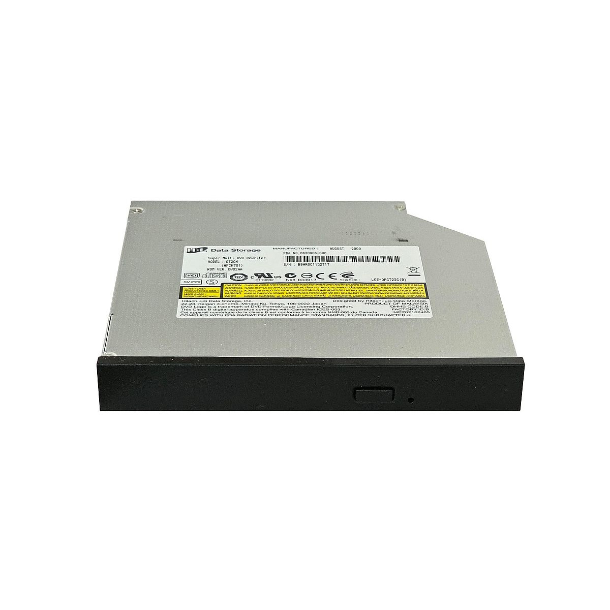 NAPED NAGRYWARKA HITACHI-LG SUPER MULTI DVD-RW SLIM GT20N