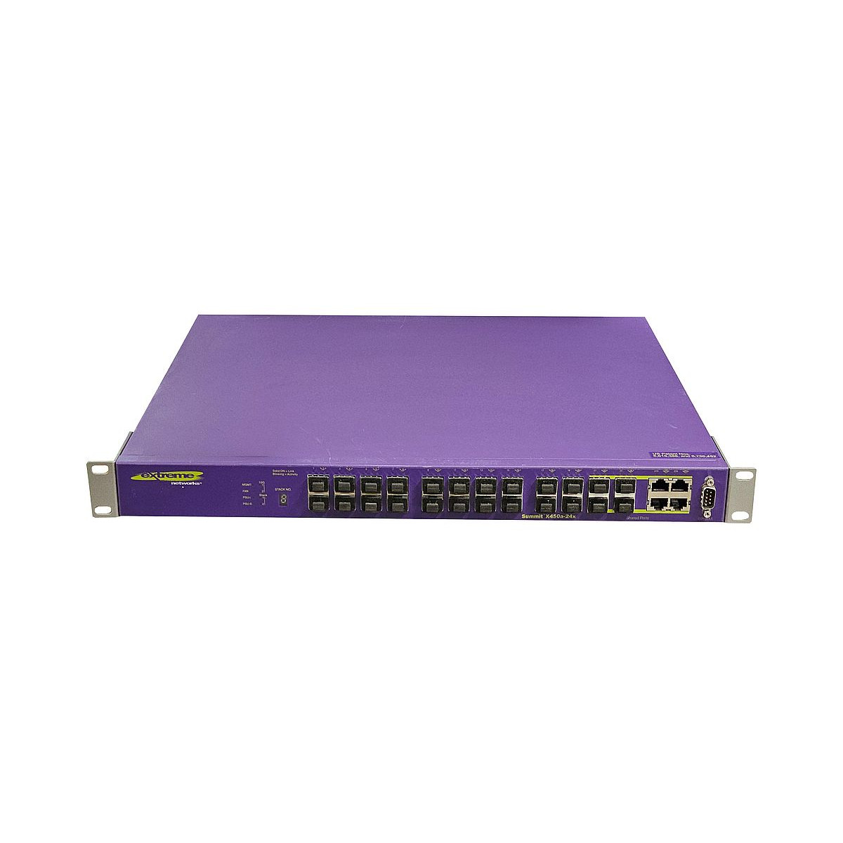 SWITCH EXTREME NETWORKS X450a-24X 20x1GB 4xCOMBO UPLINK 4xSFP VLAN STACK